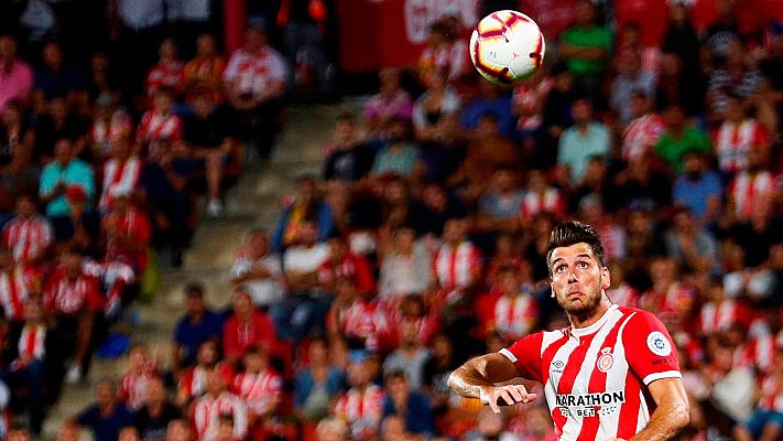 Telediario 1 - La afición del Girona, dividida sobre el partido en EE.UU.