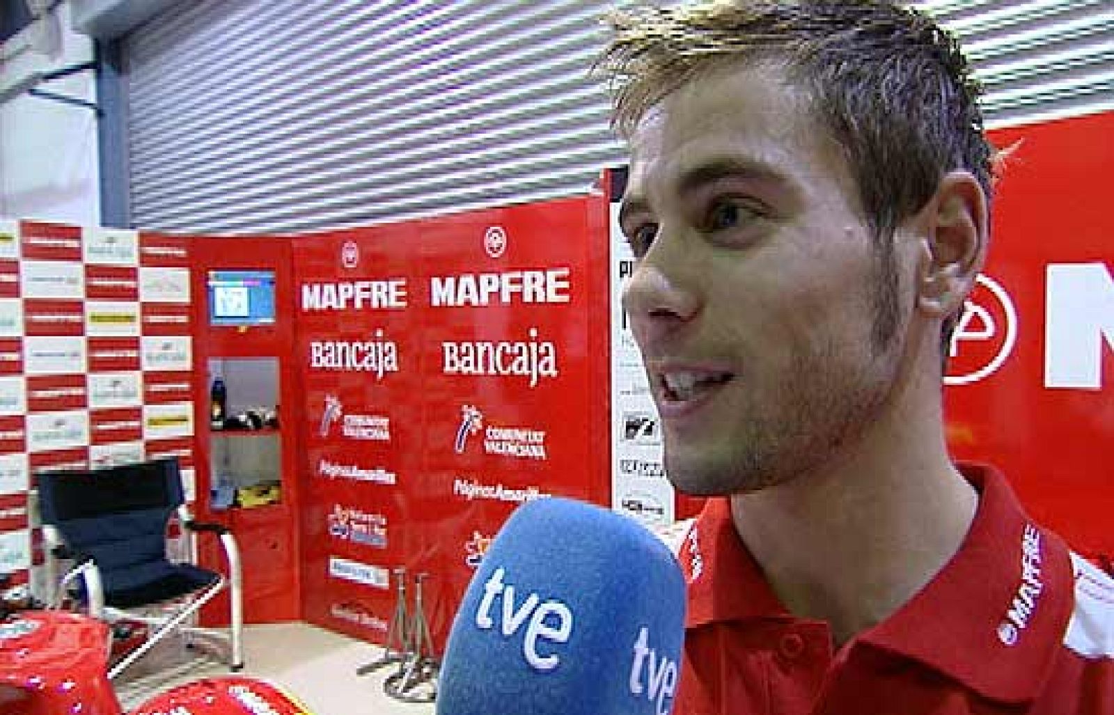 El piloto de 250 cc Álvaro Bautista quiere que su máximo rival, Marco Simoncelli, se recupere pronto.