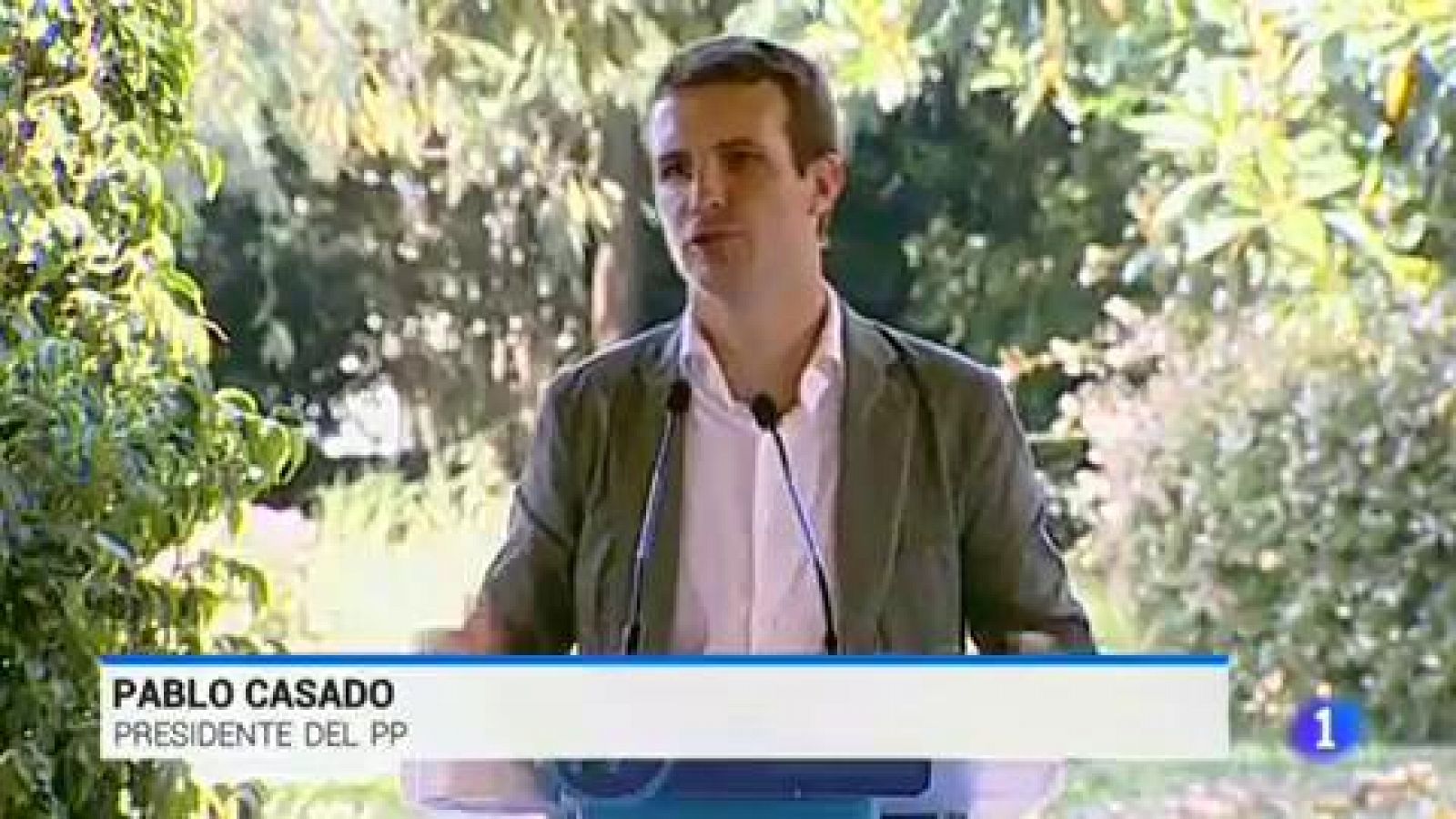 Telediario 1: El líder del PP ha dicho que la verdad siempre sale y que el tiempo le ha dado la razón | RTVE Play