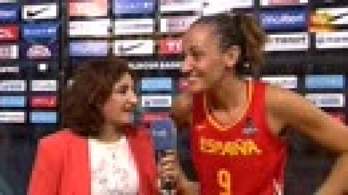 Baloncesto en RTVE - Mundobasket 2018 | Laia Palau: "Empezar un campeonato ganando siempre es importante"
