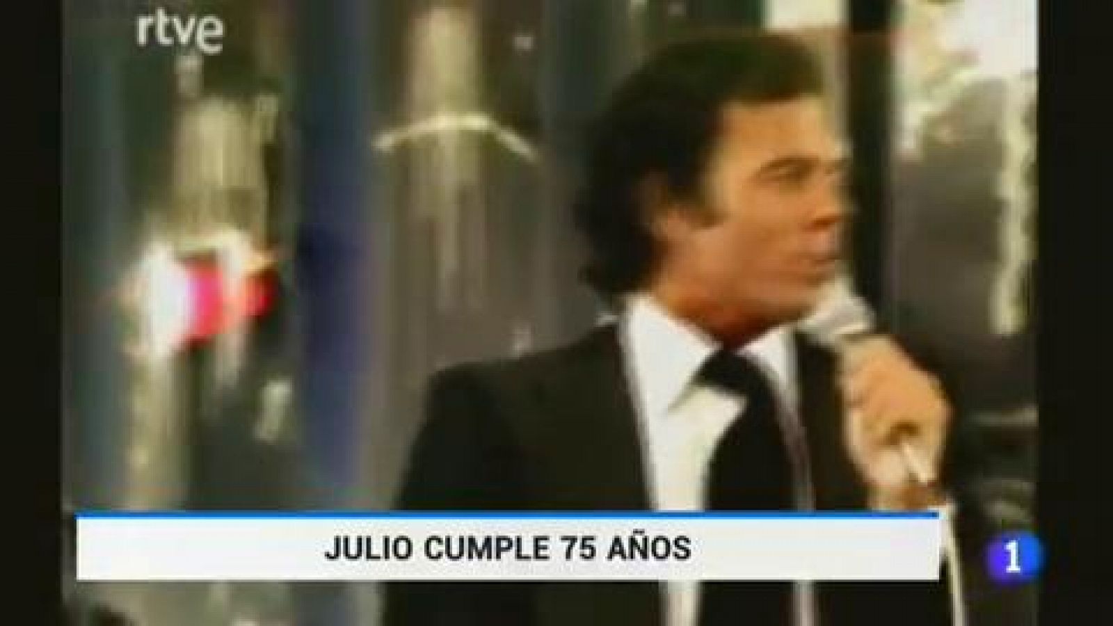 Telediario 1: Julio Iglesias: Él ama una vida que hoy llega a los 75 años  | RTVE Play