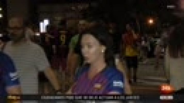 Informativo 24h - Los espectadores del Barça-Girona, contrarios a jugar en EE.UU.