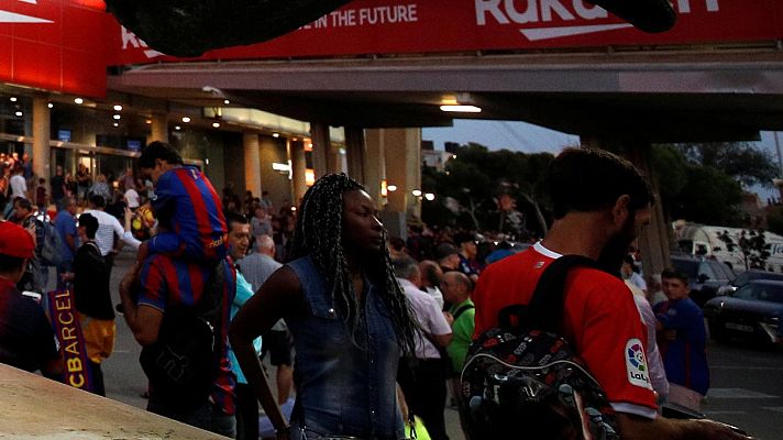 Informativo 24h - Los espectadores del Barça-Girona, contrarios a jugar en EE.UU.