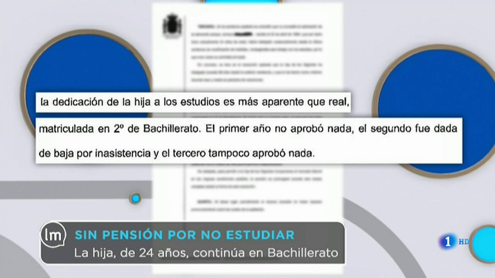 La Mañana - Una mujer pierde la pensión por ser mala estudiante