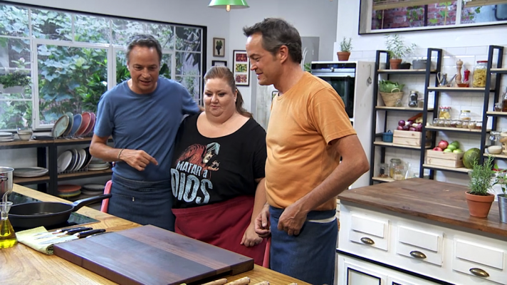 Torres en la cocina - Calabacines quiche. Bizcocho de ciruelas