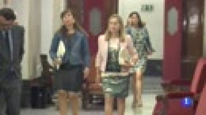 Telediario 1 - La Mesa del Congreso tumba la tramitación de la enmienda socialista para eludir el veto del Senado