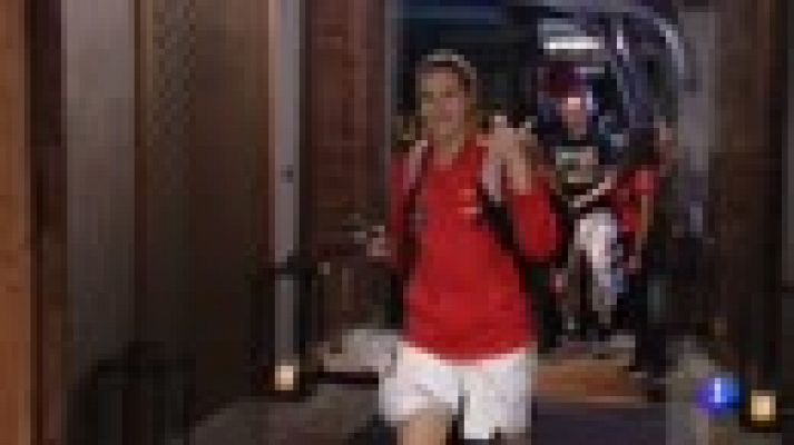 Telediario 1 - Copa del Mundo de baloncesto: La importancia de la recuperación física