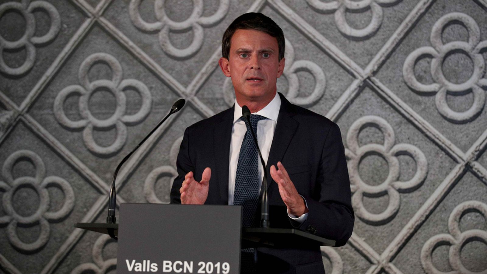 Manuel Valls se presentará a las municipales de 2019 como candidato a la alcaldía de Barcelona 