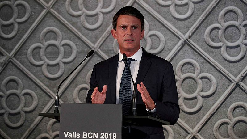 Manuel Valls se presentará a las municipales de 2019 como candidato a la alcaldía de Barcelona 