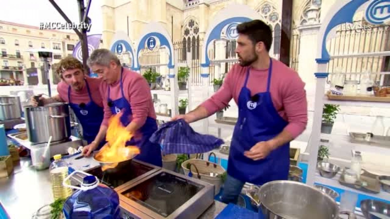 MasterChef Celebrity 3 - El equipo azul acaba entre llamas