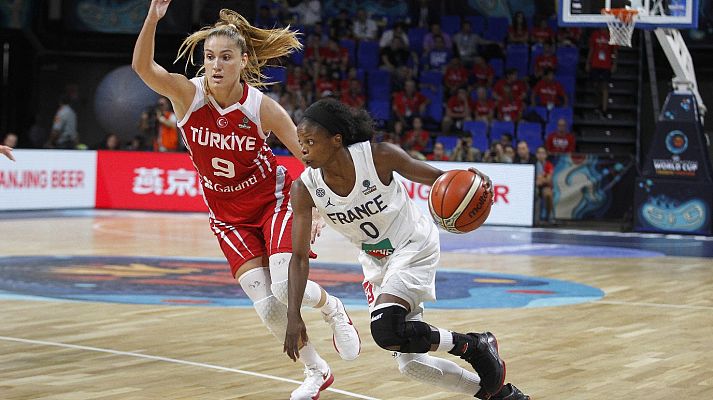 Cto. del Mundo Femenino 2018. 1/8 Final: Francia - Turquía