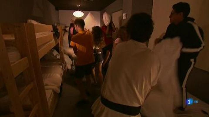 OT 2018 - La guerra de almohadas de los concursantes