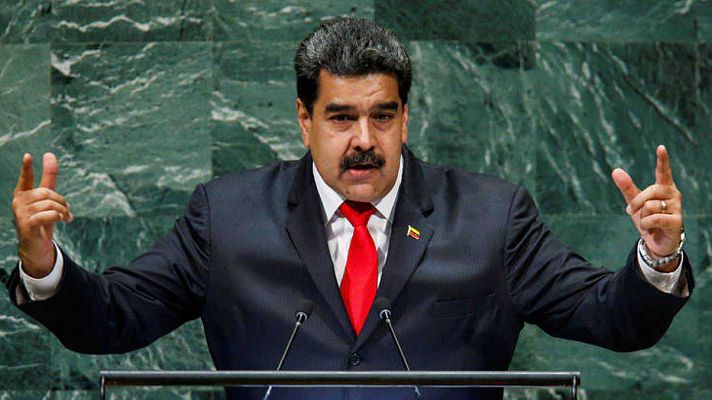 Telediario 1 - Maduro tiende la mano a Trump