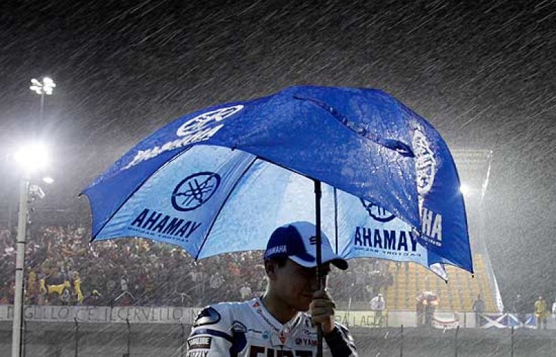 Los mejores momentos del GP de Qatar, interrumpido por la lluvia.
