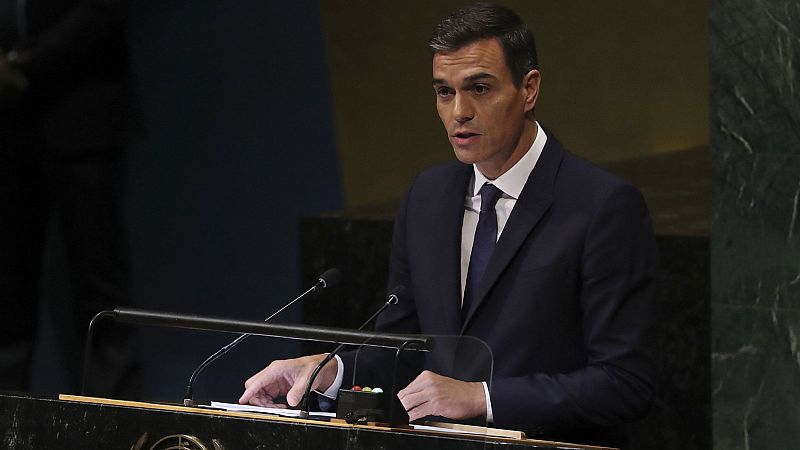 La intervención de Pedro Sánchez ante la Asamblea General de la ONU