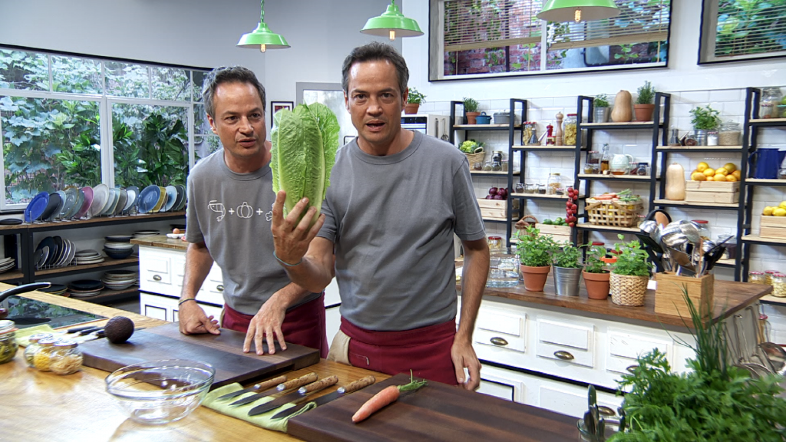 Torres en la cocina - Ensalada de brotes. Dentón con salsa de setas - ver ahora