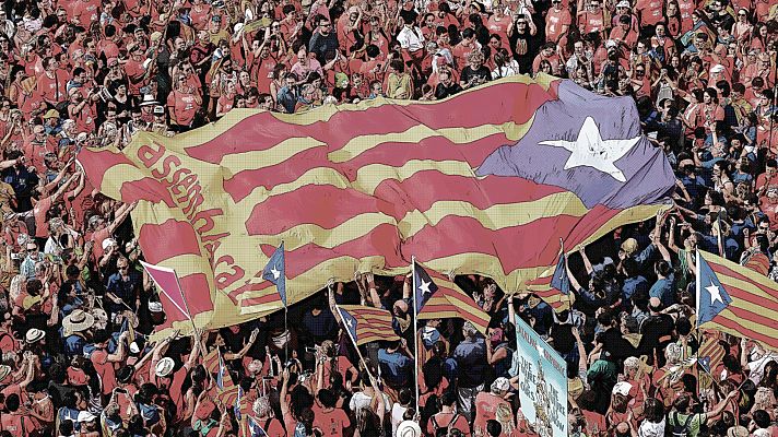 La batalla por el relato de la independencia en Cataluña