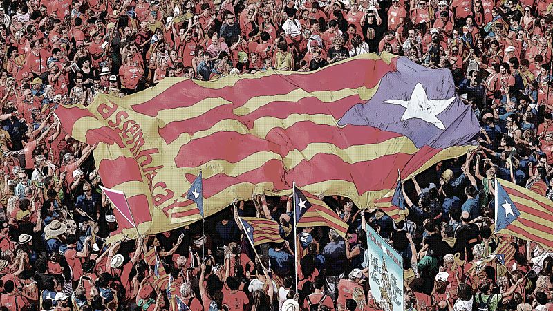 La batalla por el relato de la independencia en Cataluña