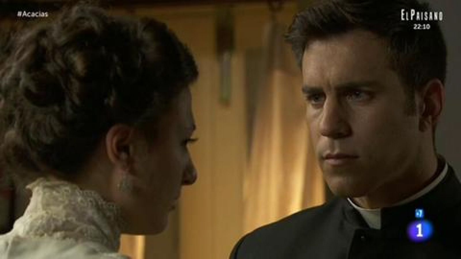 Acacias 38 - Telmo intenta convencer a Lucía de la maldad de Samuel