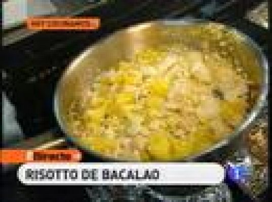 Risotto de bacalao