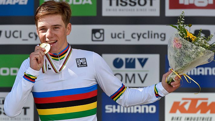 Telediario 1 - Remco Evenepoel, el nuevo Merckx para los belgas