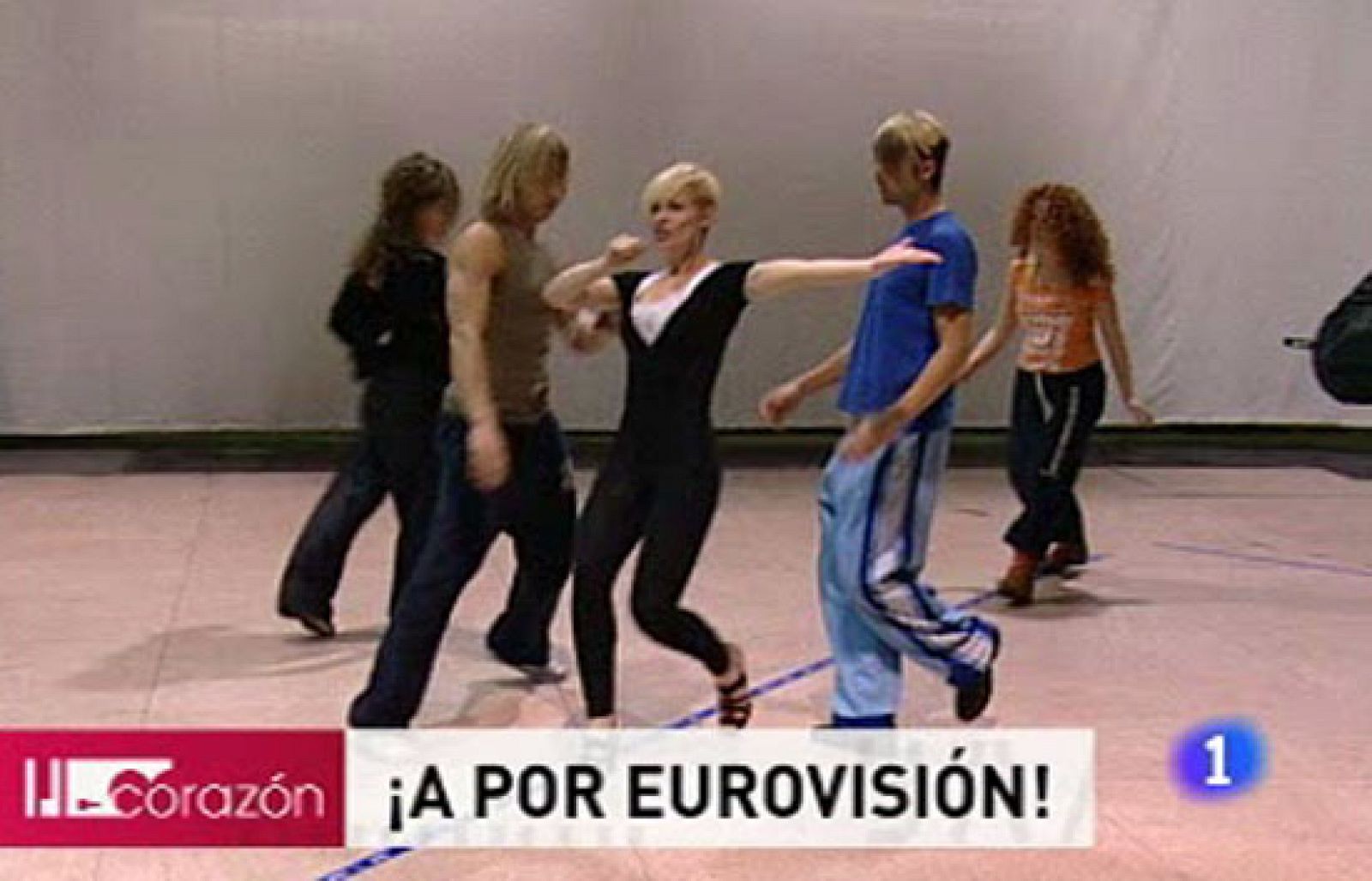 Corazón - Eurovisión 2009, ensayos de Soraya