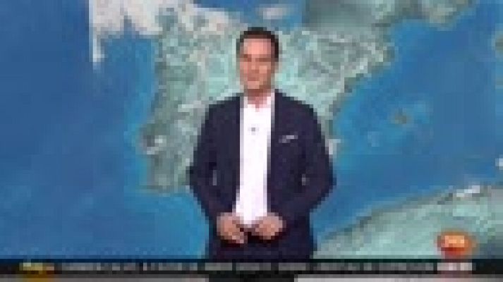  Tiempo estable salvo chubascos fuertes con tormentas en Cataluña