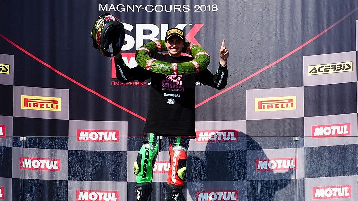 Telediario 1 - Ana Carrasco, histórica campeona del Mundial de Supersport 300