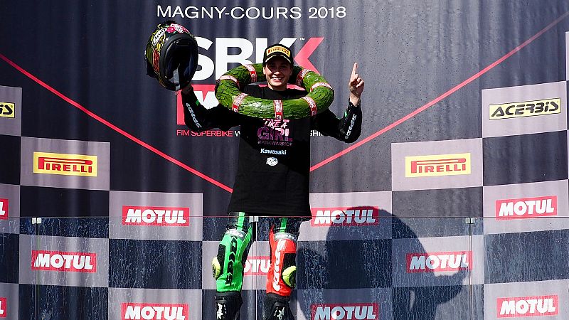 Ana Carrasco, histórica campeona del Mundial de Supersport 300