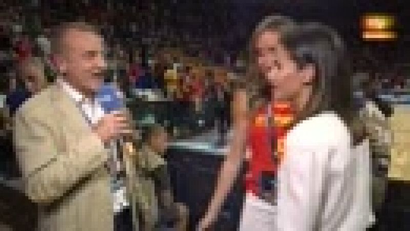 Reina Letizia: "Otra alegra ms para deporte femenino espaol"