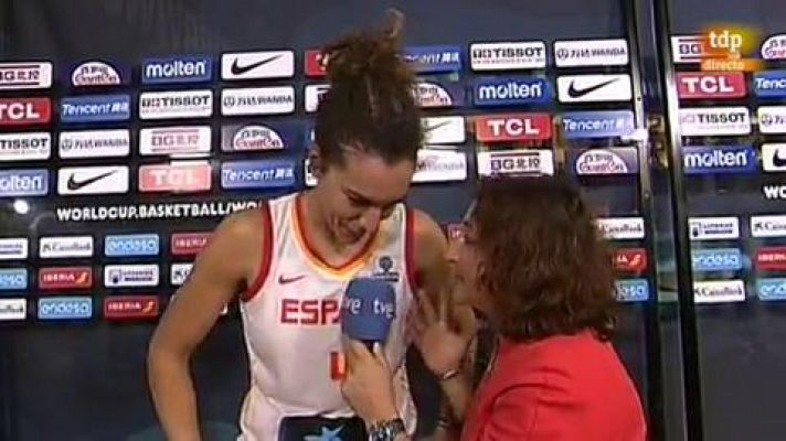 Baloncesto en RTVE - Copa del Mundo: la alegría de las jugadoras españolas