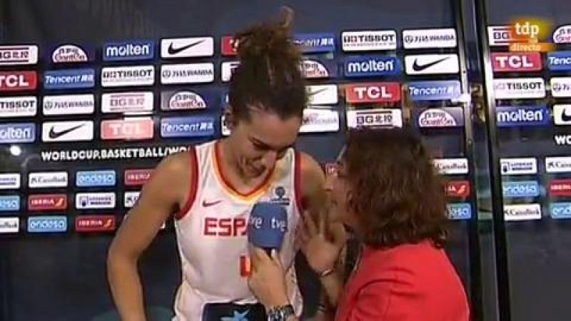 Copa del Mundo: la alegra de las jugadoras espaolas - Baloncesto en RTVE | Ver