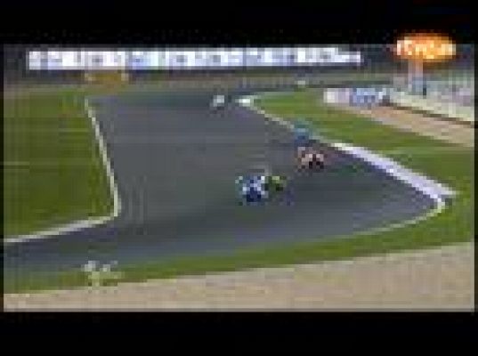 Capirossi cae de la moto