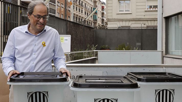 Telediario 1 - Telediario Matinal en 4'- 01/10/18