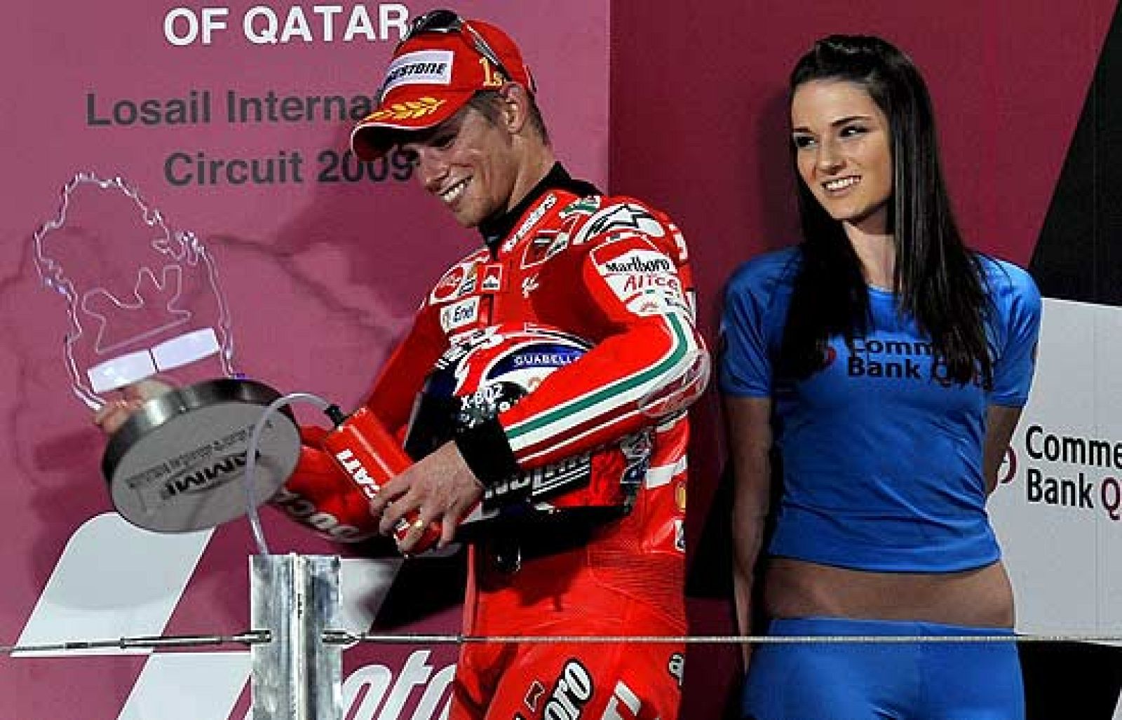 Carrera íntegra de la categoría de MotoGP disputada en el Gran Premio de Qatar.