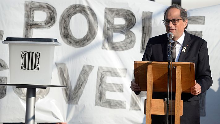 Los desayunos - Torra insta a los CDR a seguir "presionando" y califica el 1-O como "el día de la victoria"