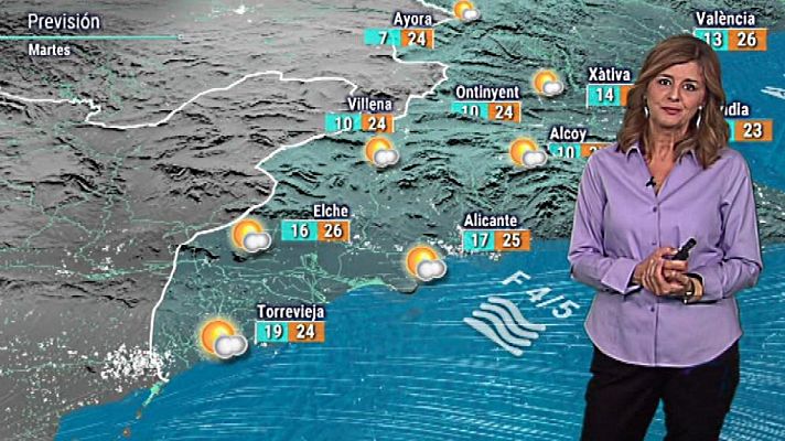 L'informatiu - Comunitat Valenciana - El tiempo en la Comunidad Valenciana - 01/10/18