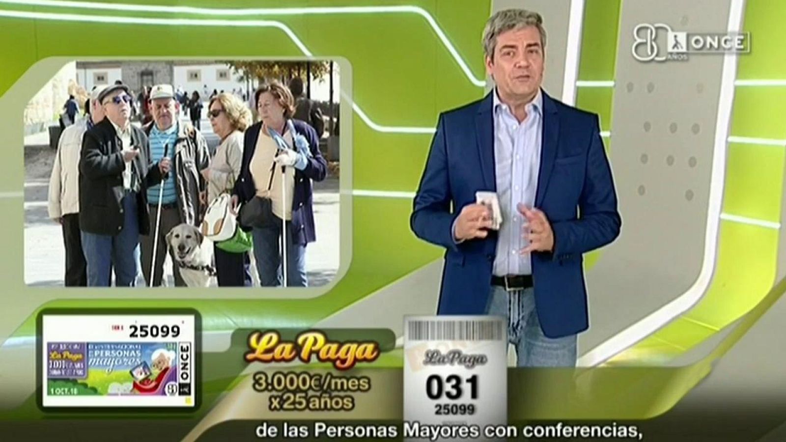 Sorteo ONCE - 01/10/18 - ver ahora