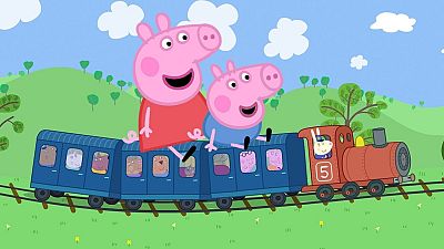 Peppa Pig - Un largo viaje en tren - RTVE.es - Peppa Pig | Ver