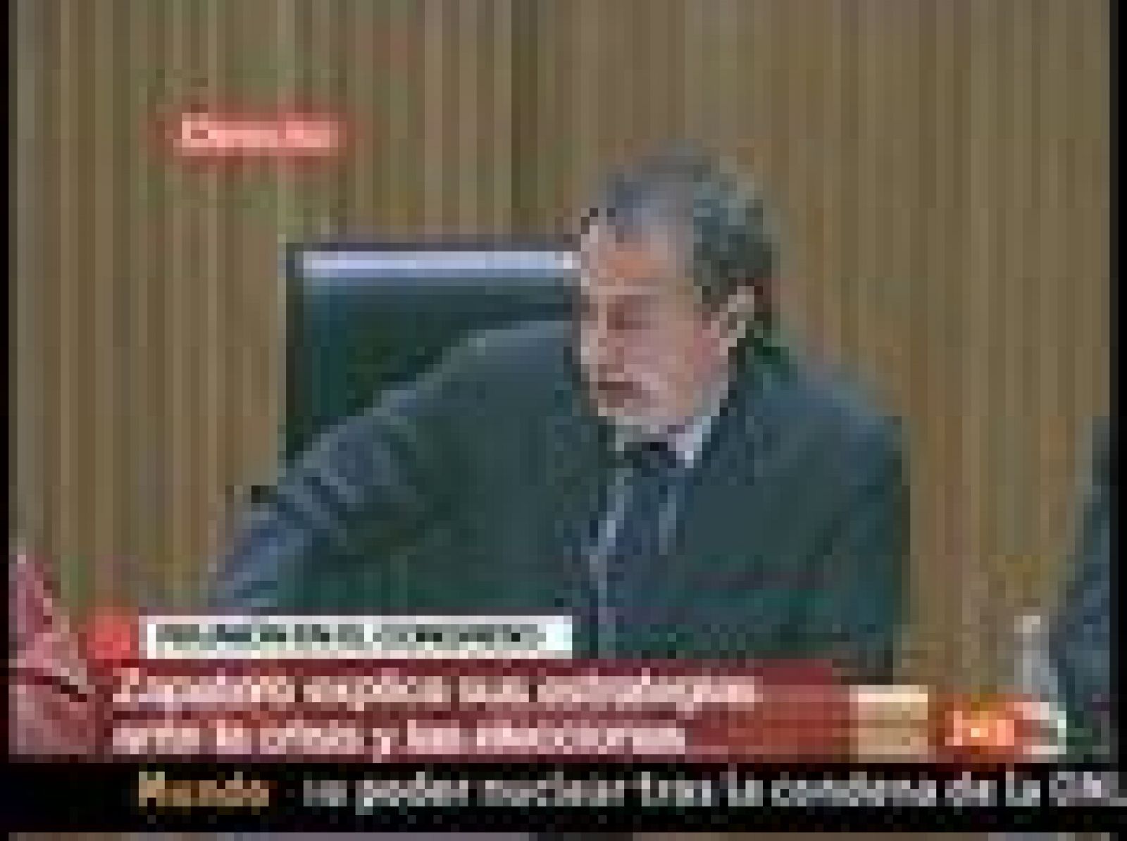 El presidente ha alabado al nuevo secretario general de los socialistas en el Congreso de los Diputados, Eduardo Madina, del que ha dicho que es un "compañero ejemplar".