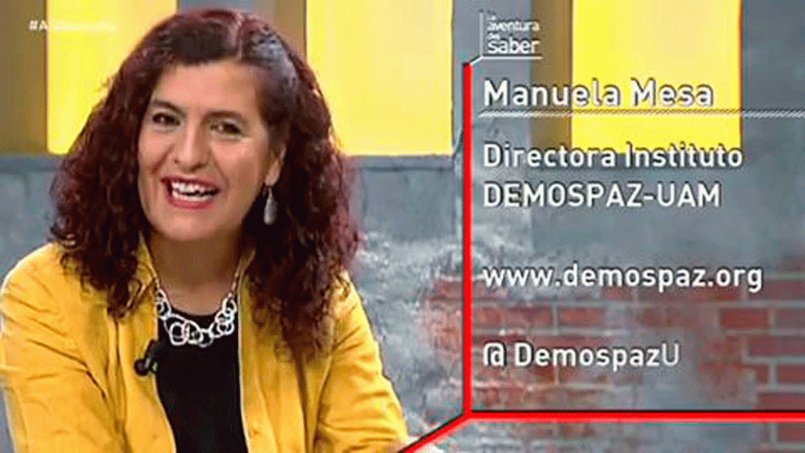 La Aventura del Saber. Entrevista a Manuela Mesa