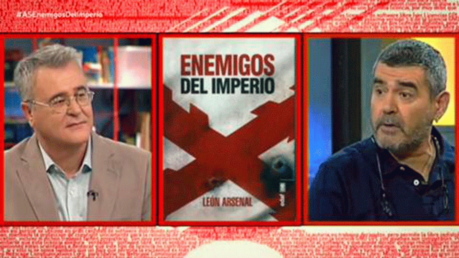 La Aventura del Saber. Entrevista a León Arsenal. 'Enemigos del Imperio'