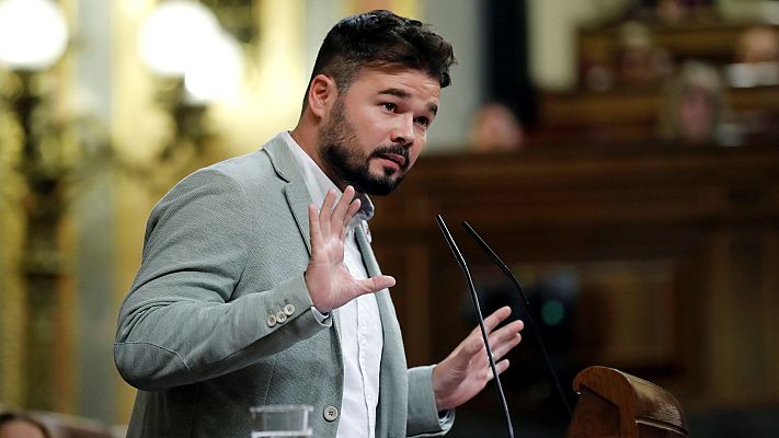 Telediario 1 - ERC deja solo a Torra en su ultimátum a Pedro Sánchez