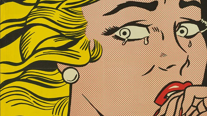 Telediario 1 - Los carteles de Lichtenstein, el maestro del arte pop