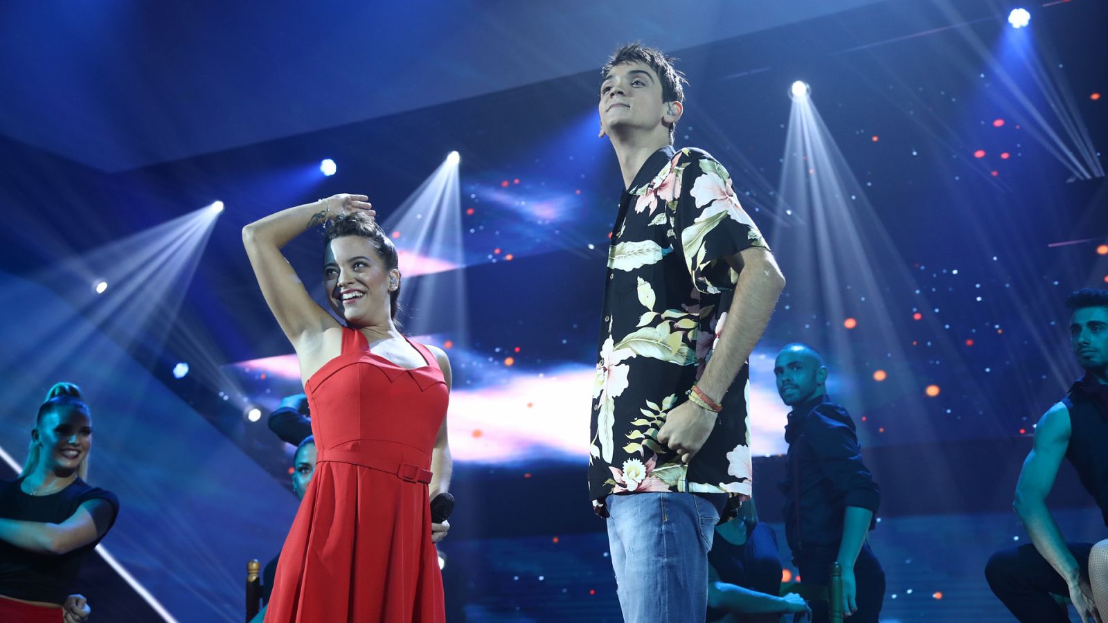 OT 2018: Gala 2 - Dave y Noelia cantan "Volando voy"