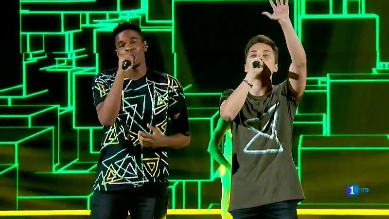 OT 2018 - Famous y Damion cantan "Djala que baile" en la Gala 2 de Operacin Triunfo