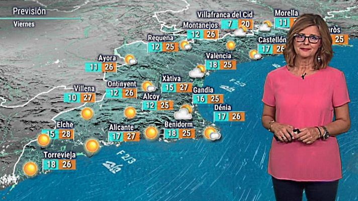 L'informatiu - Comunitat Valenciana - El tiempo en la Comunidad Valenciana - 04/10/18