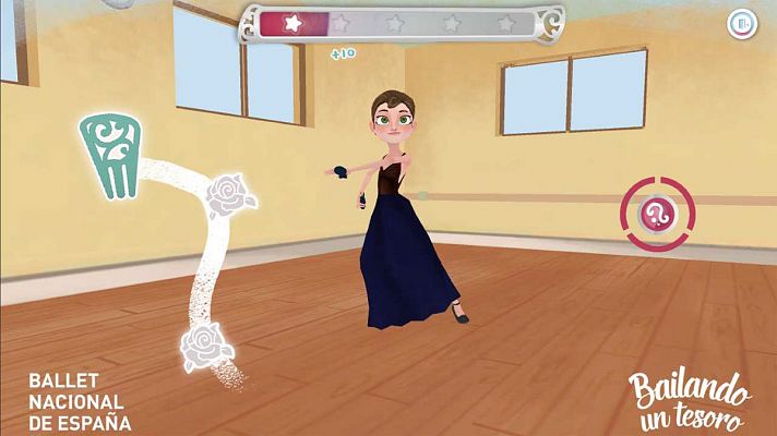 Telediario 1 - 'Bailando un Tesoro': el ballet como videojuego
