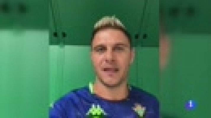 Telediario 1 - Joaquín bromea sobre su ausencia en la selección