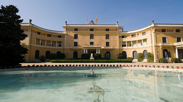 Palacio Real de Pedralbes. Puerto y puerta de España